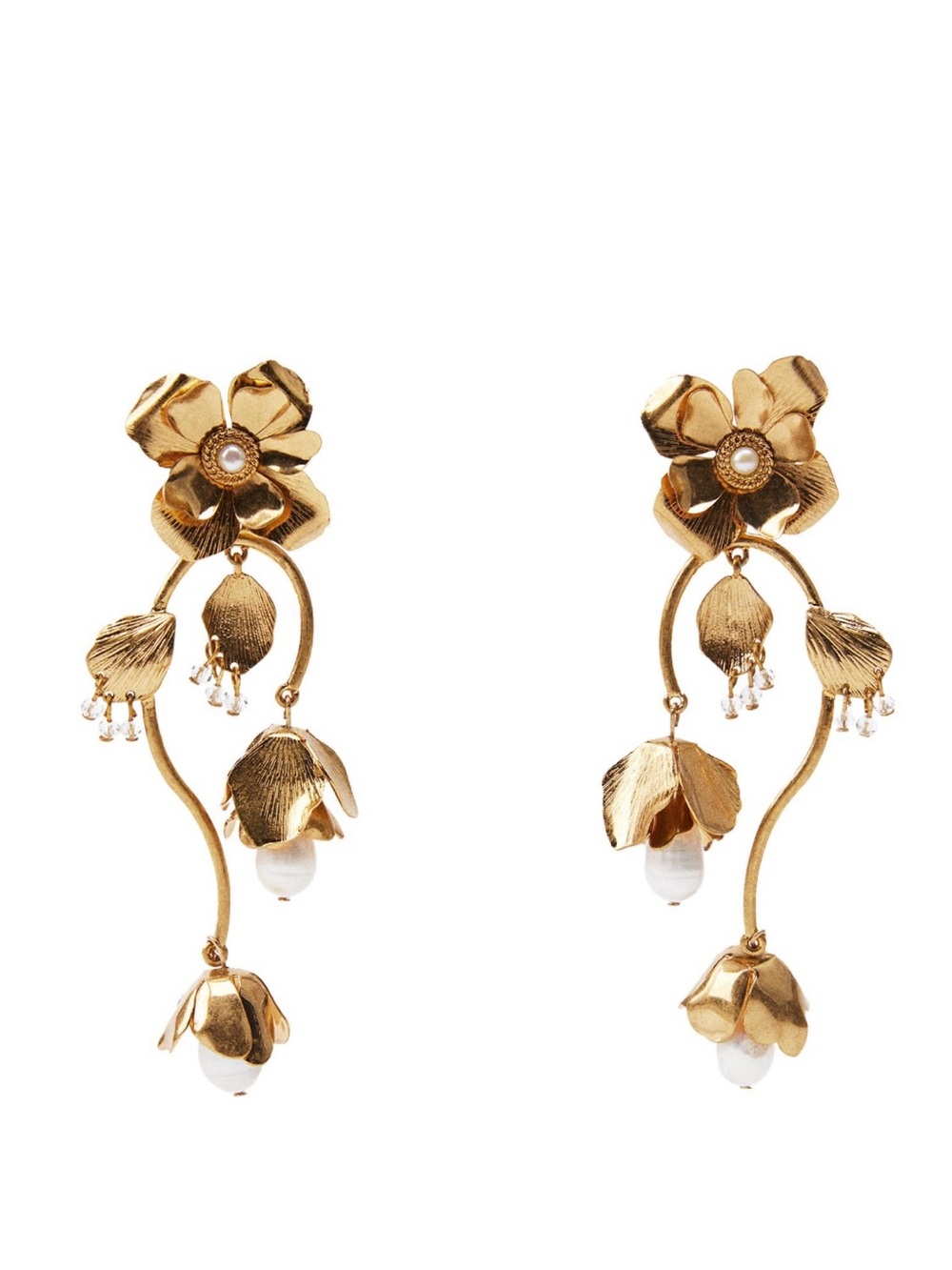 Zara Pearl Flower Earrings